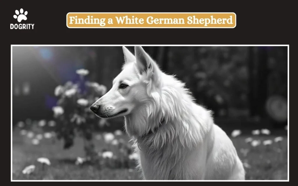 Finding a White German Shepherd