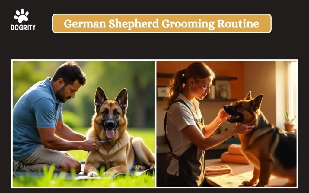 German Shepherd Grooming Routine