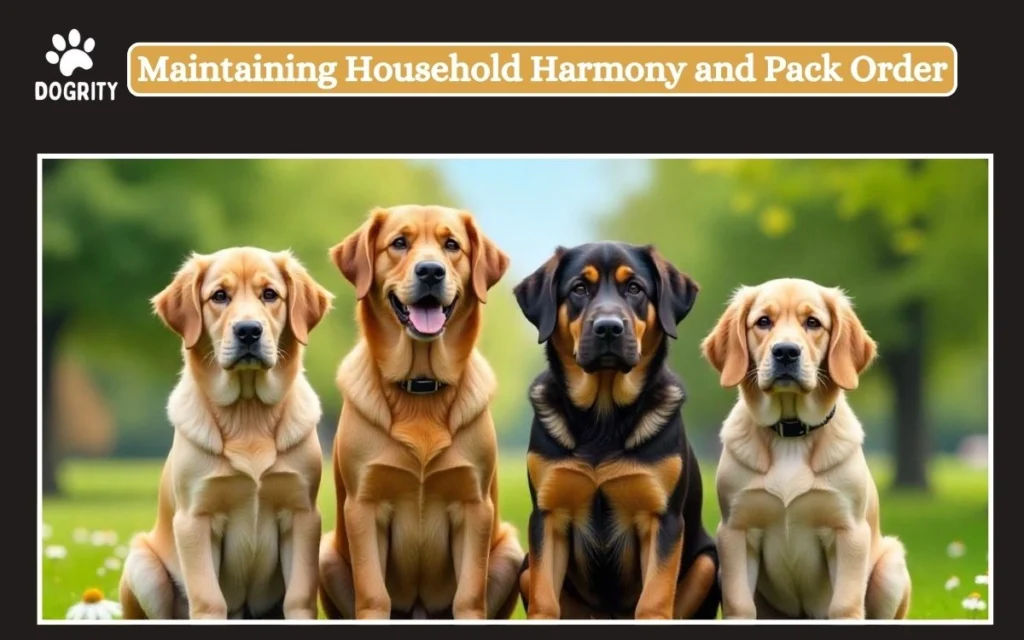 Maintaining Household Harmony and Pack Order