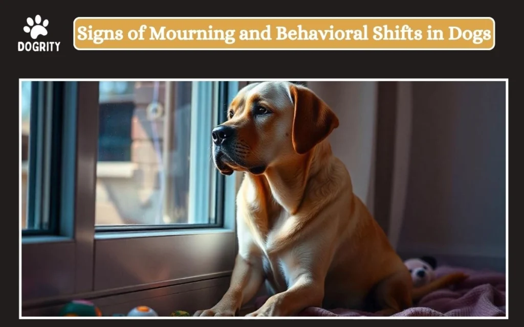 Signs of Mourning and Behavioral Shifts in Dogs