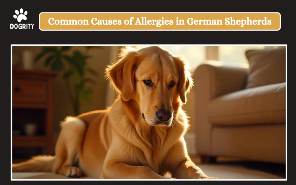 Common Causes of Allergies in German Shepherds