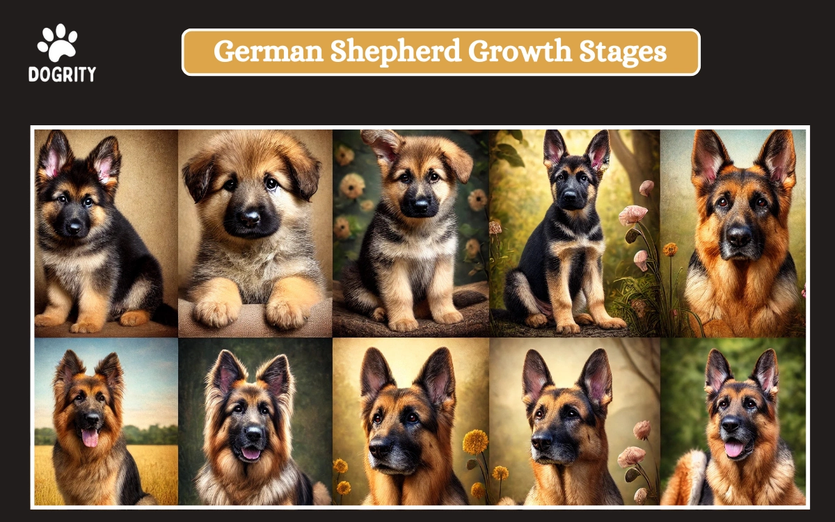 German Shepherd Growth Stages