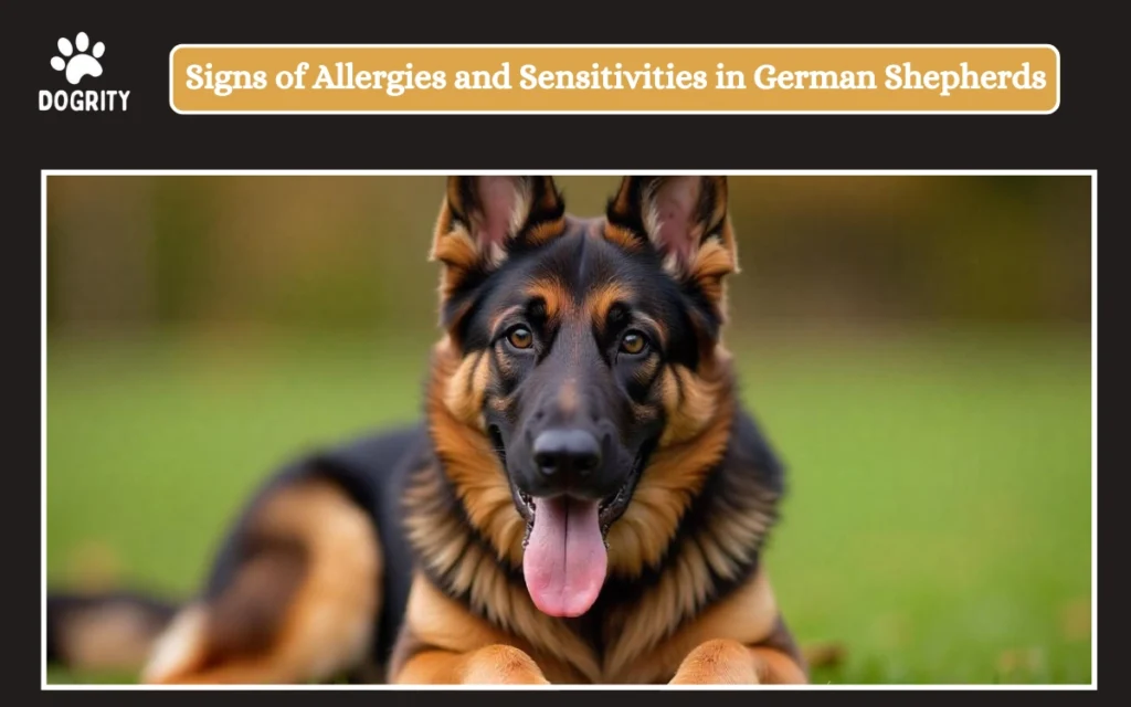 Signs of Allergies and Sensitivities in German Shepherds