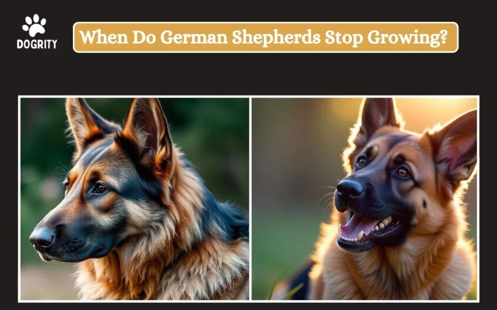 When Do German Shepherds Stop Growing